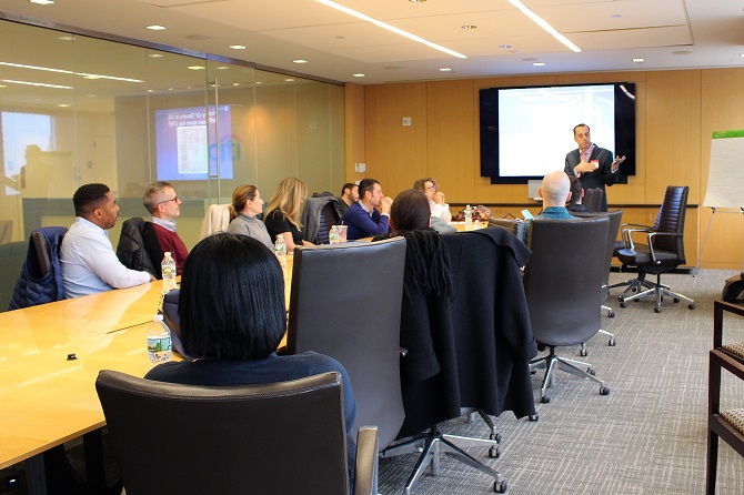 Jerry Feeney Continuing Education course at Citibank